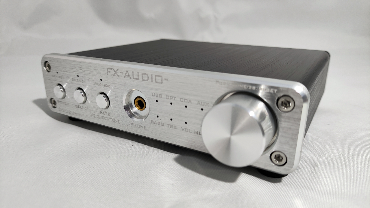 FX-AUDIO- D302J++をレビュー：ハイレゾ（24bit/192kHz）対応デジタル