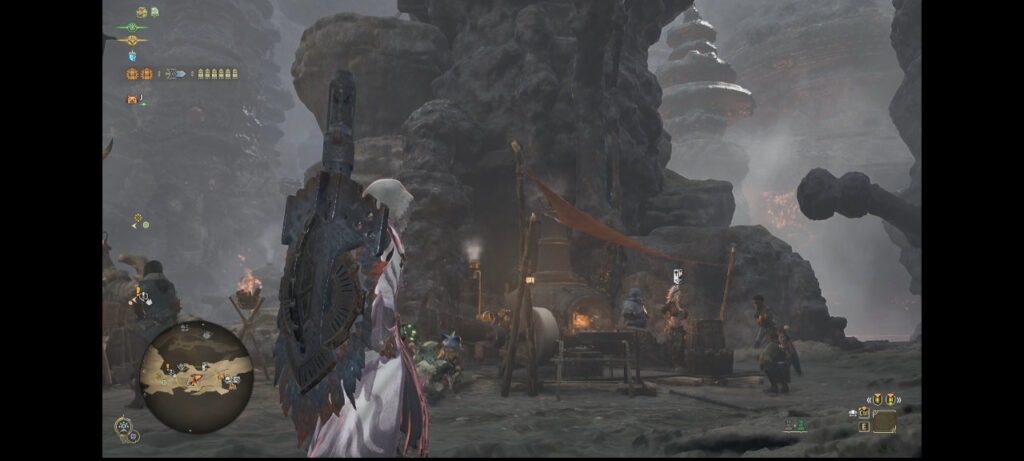 BACKBONE One (第2世代)を装着したゲーム画面。
