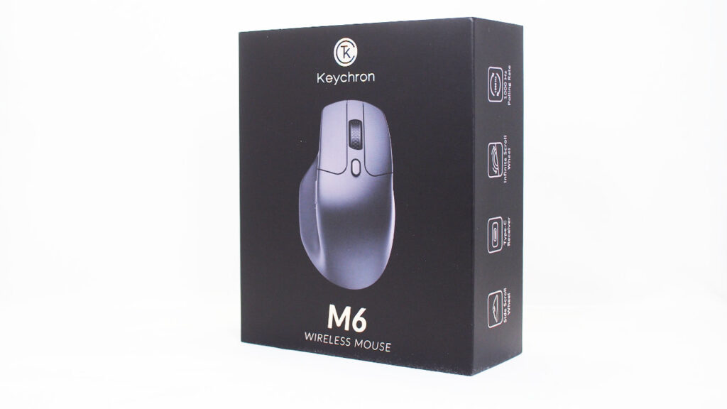 Keychron M6のパッケージ。