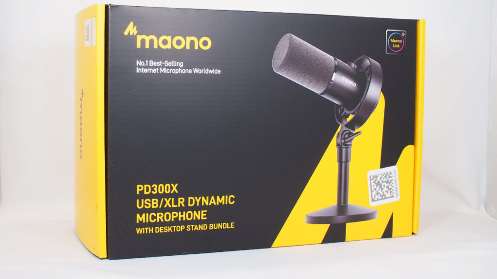 MAONO PD300XTのパッケージ。