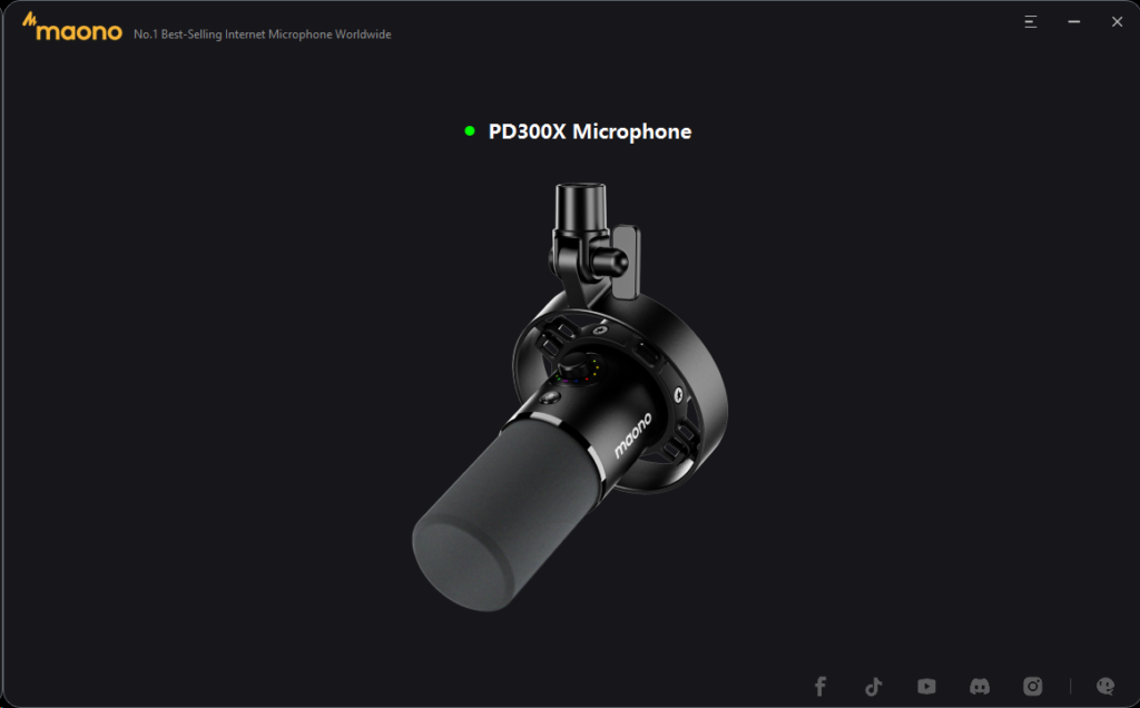 PD300XTが認識されたところ。