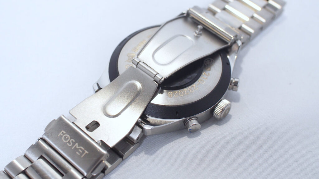 FOSMET R1の裏面。