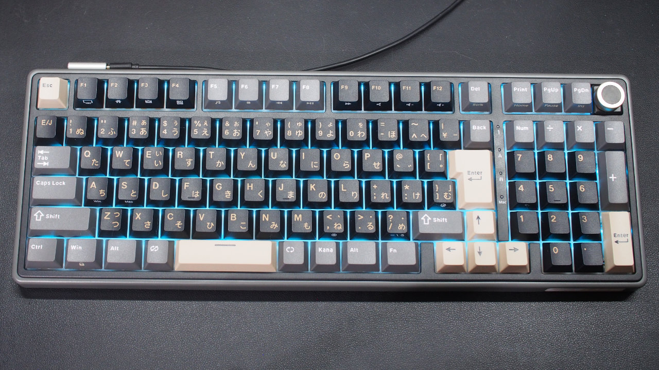 RK ROYAL KLUDGE R98 Proをレビュー：テンキー付きコトコト系日本語