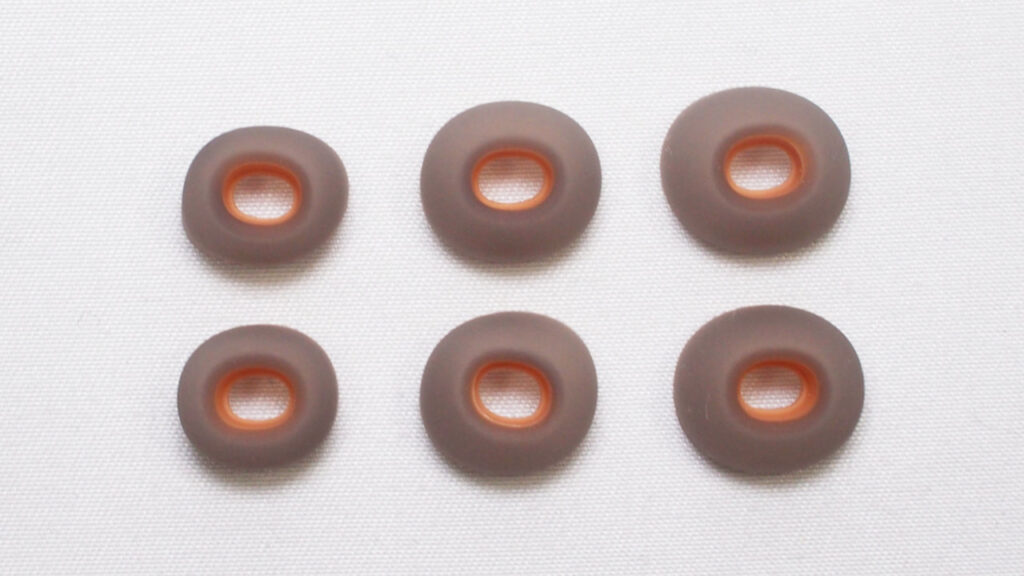 SOUNDPEATS Air5 Pro+のイヤーピース。