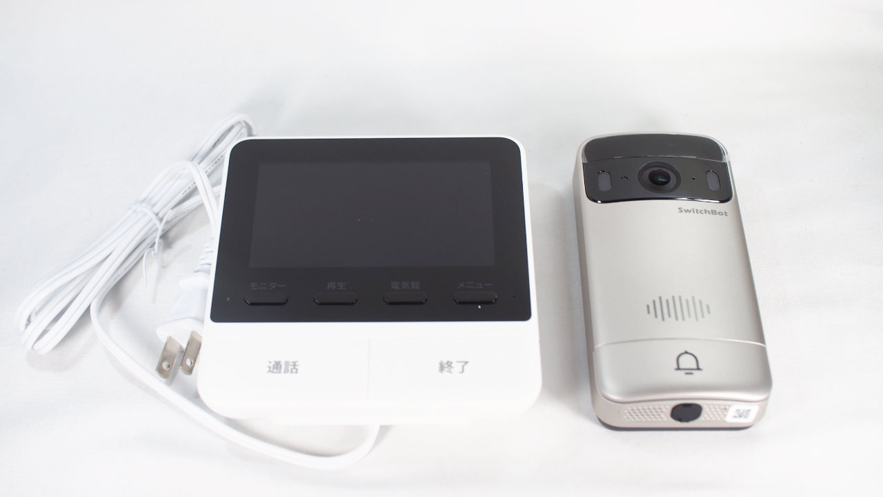 スマホ連動インターホンに交換！SwitchBot スマートテレビドアホンを