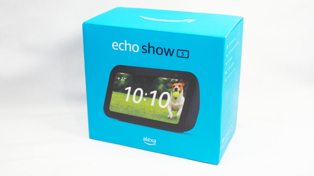 Amazon Echo Show 5のパッケージ。