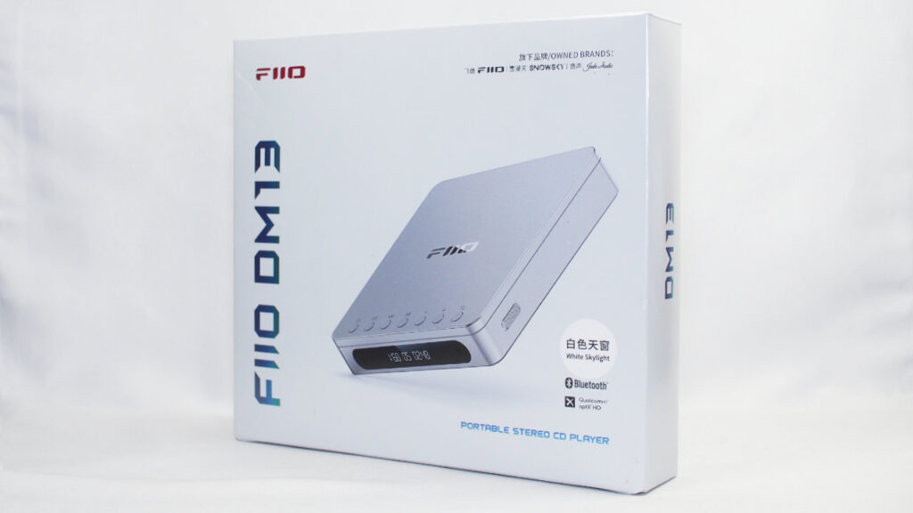 FIIO DM13 BTのパッケージ。