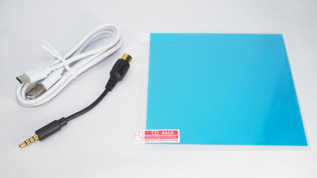 FIIO DM13 BTの付属品。