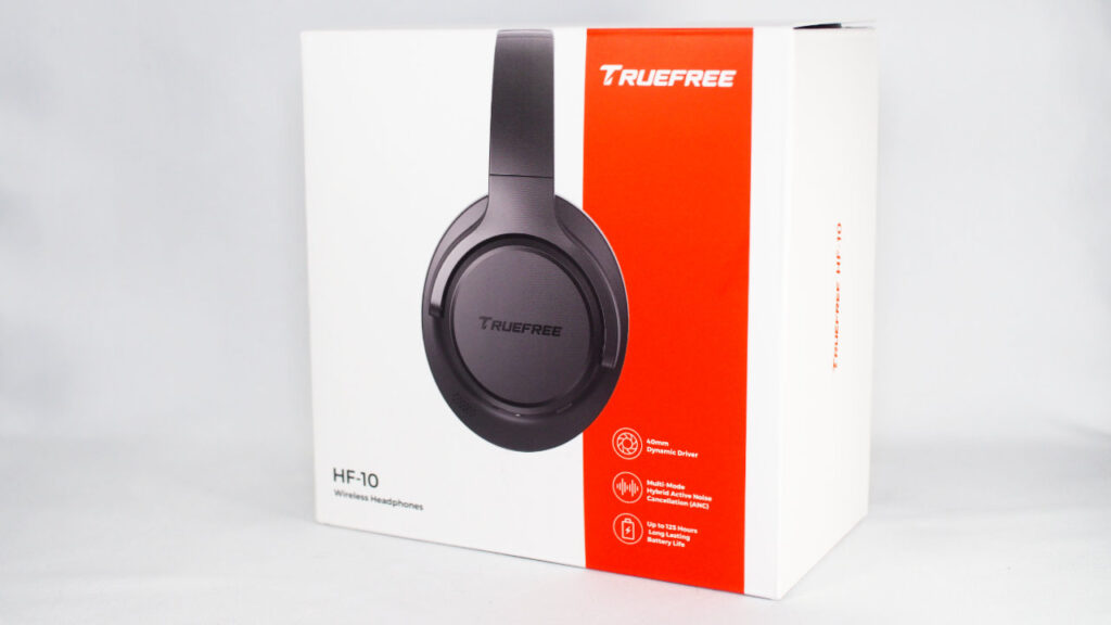 TRUEFREE HF-10のパッケージ。