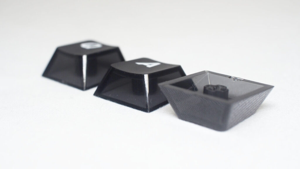 使用したキーキャップ。