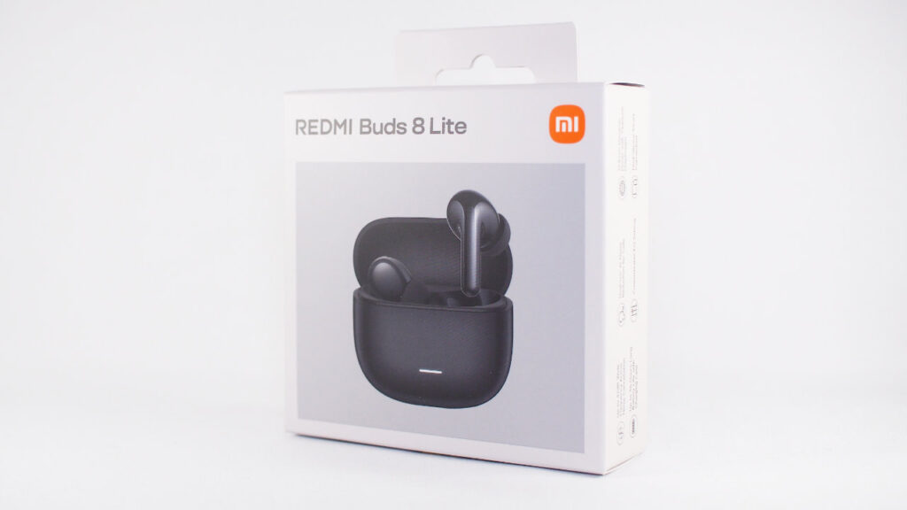 REDMI Buds 8 Liteのパッケージ。