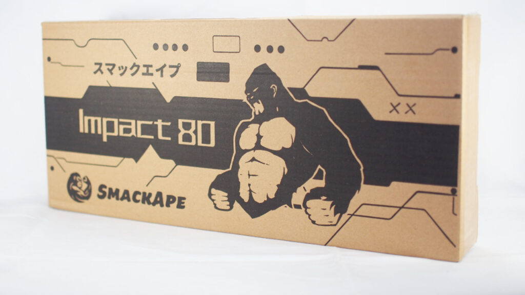 SmackApe Impact 80 JISの外箱。