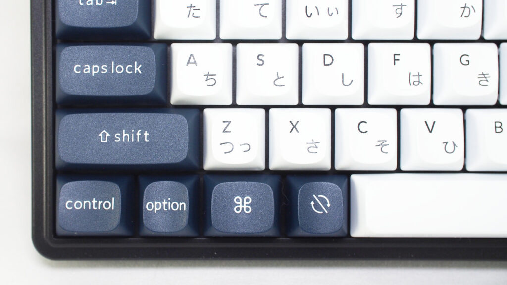 Keychron C3 Proのスペースキー左側のキー配列。