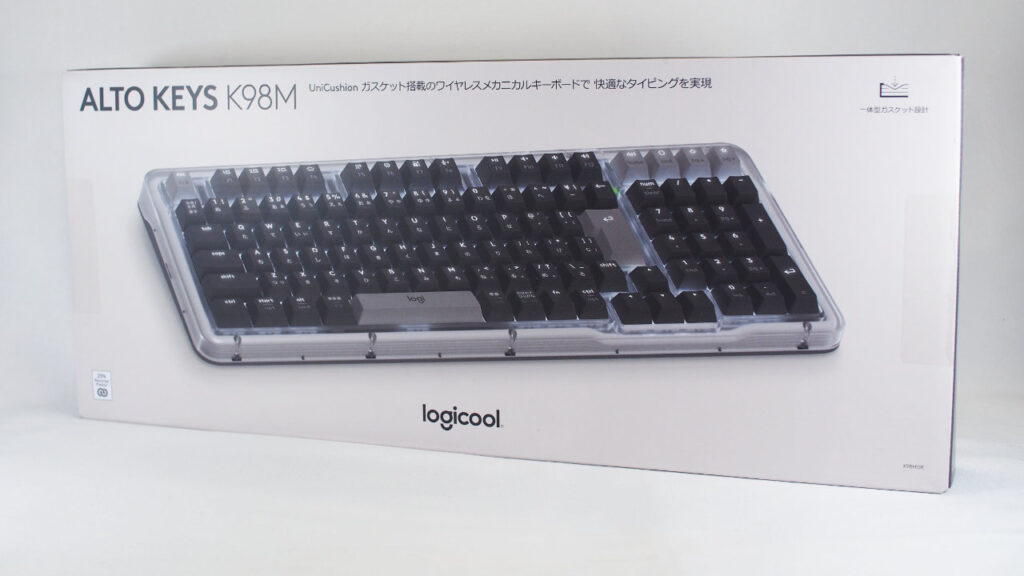 Alto Keys K98Mのパッケージ。