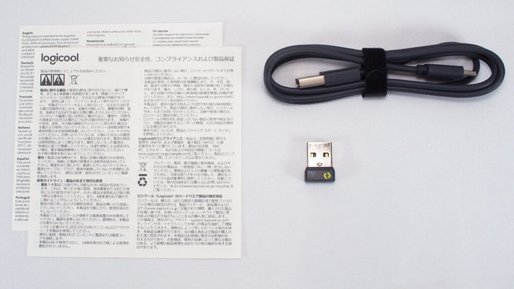 Alto Keys K98Mの付属品。
