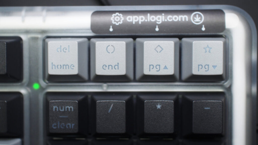 Alto Keys K98Mのテンキー上のキー配列。