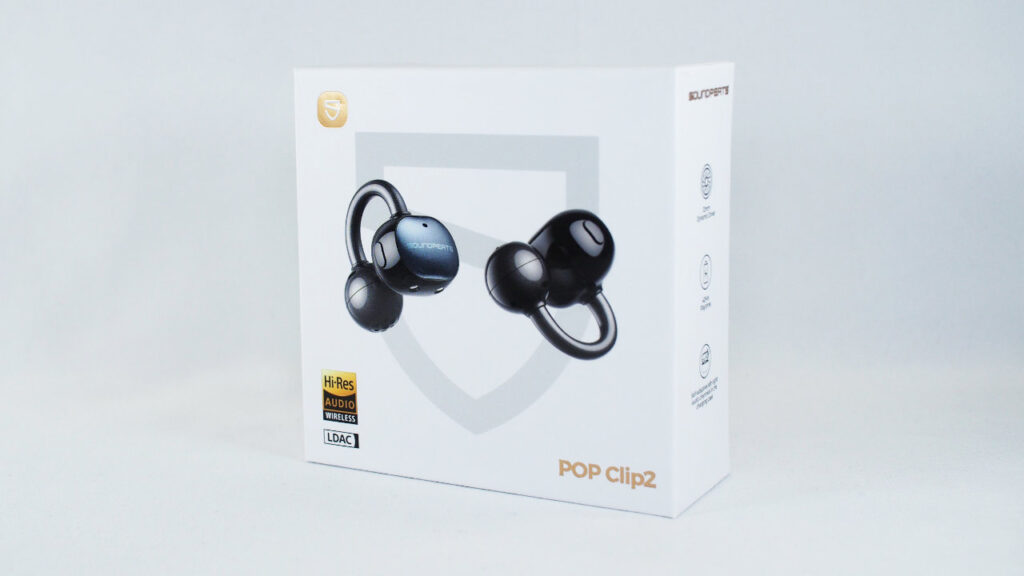 SOUNDPEATS UU2のパッケージ。