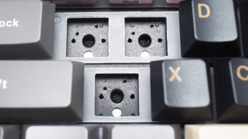 WOBKEY Rainy 75 ColorとLiteのCCプレート。