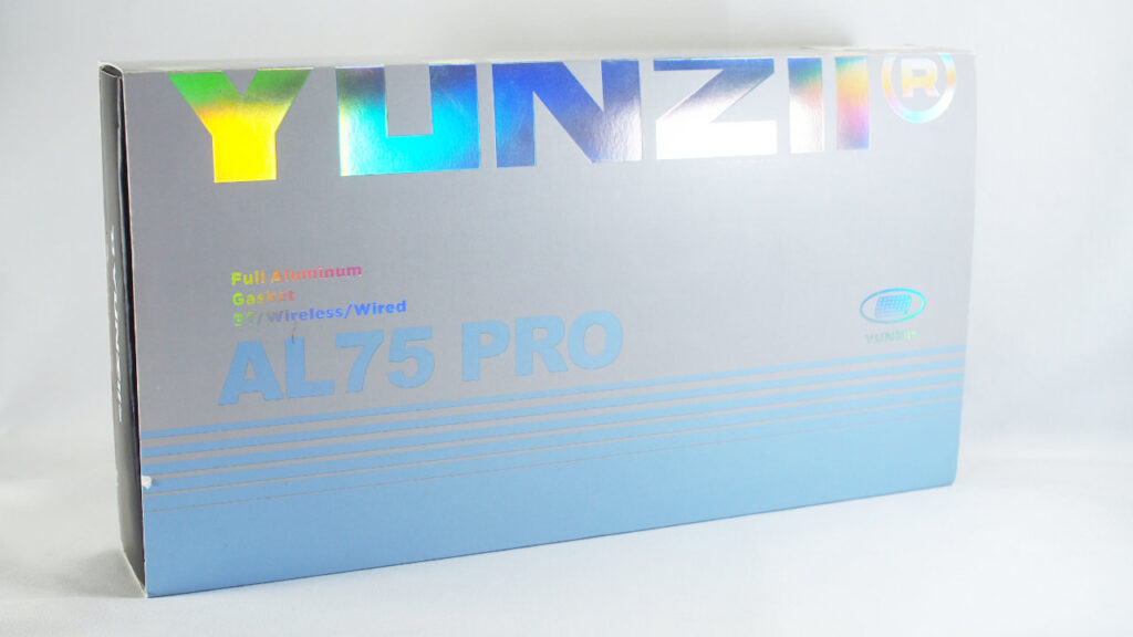 YUNZII AL75 PROのパッケージ。