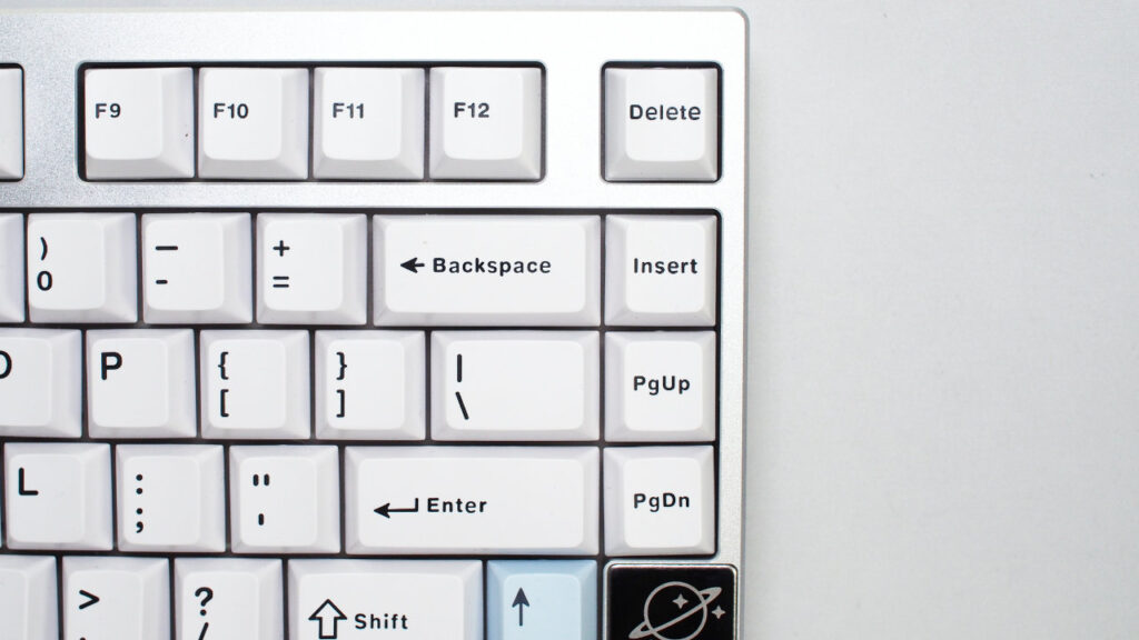 YUNZII AL75 PROの特殊キーの配列。