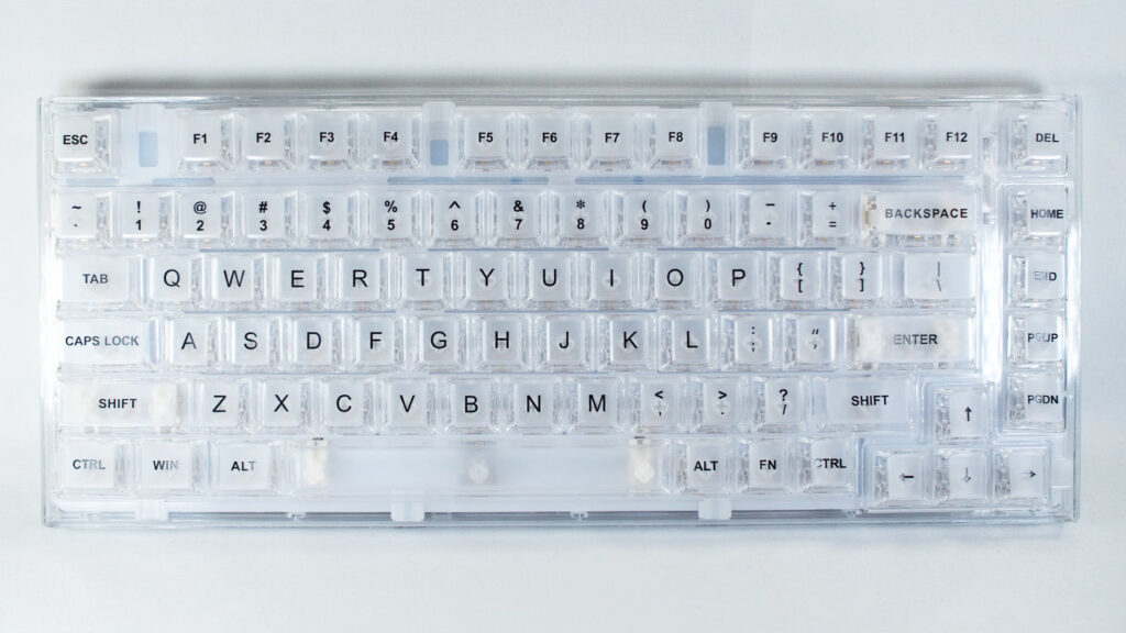 YUNZII X75 PROの外観。