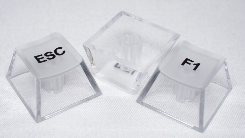 YUNZII X75 PROのキーキャップ。