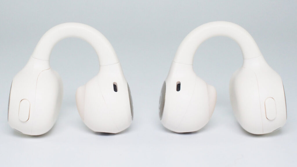 Baseus Inspire XC1の物理ボタン。