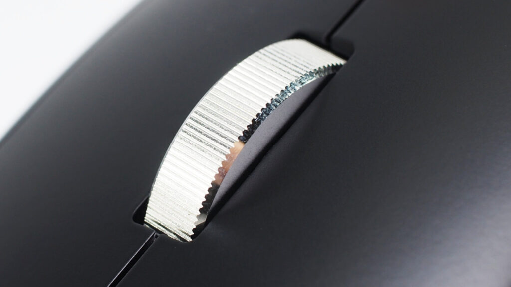 ProtoArc EM25のスクロールホイール。