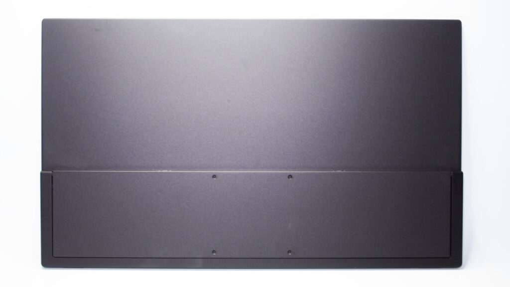 Uperfect 18.5インチ モバイルモニターの背面。