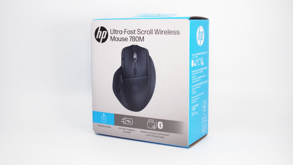 HP 780Mのパッケージ。