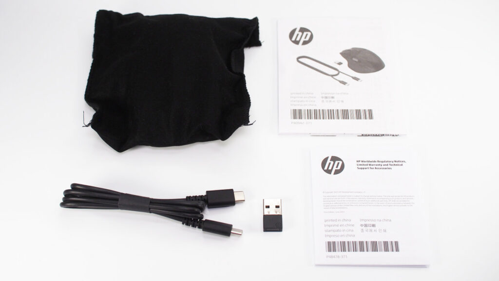HP 780Mの付属品。