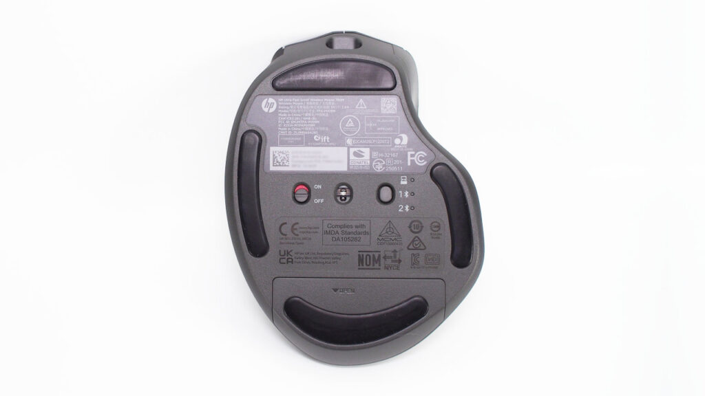 HP 780Mの底面。