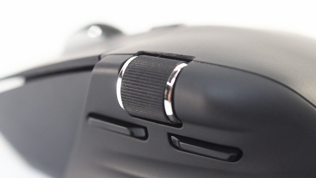 Philips SPK7858のサイドホイール（サムホイール）。