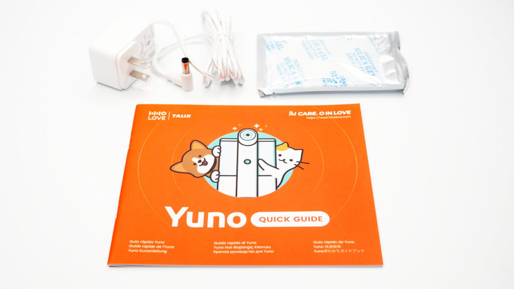HHOLOVE Yunoの付属品。