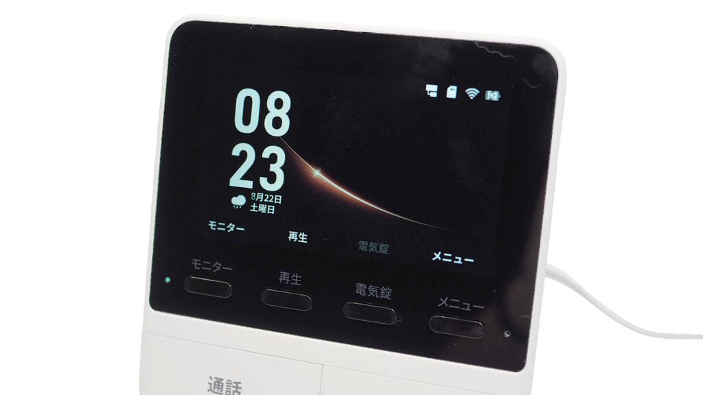 SwitchBot スマートテレビドアホン 拡張モニター。