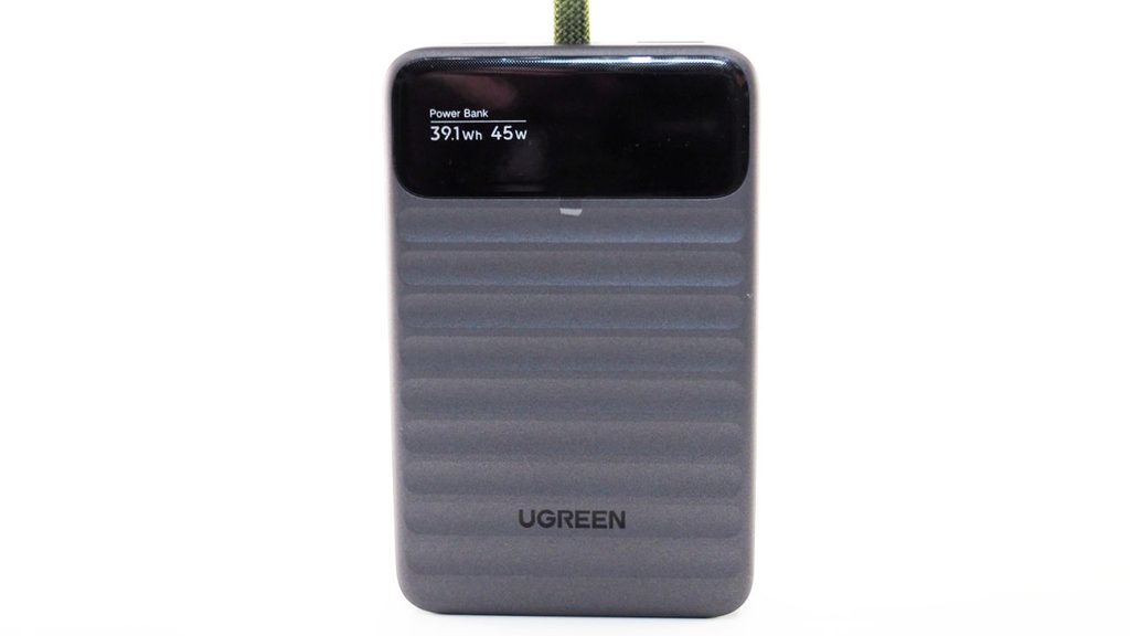 UGREEN Nexode Wavy 10000mAhの正面。